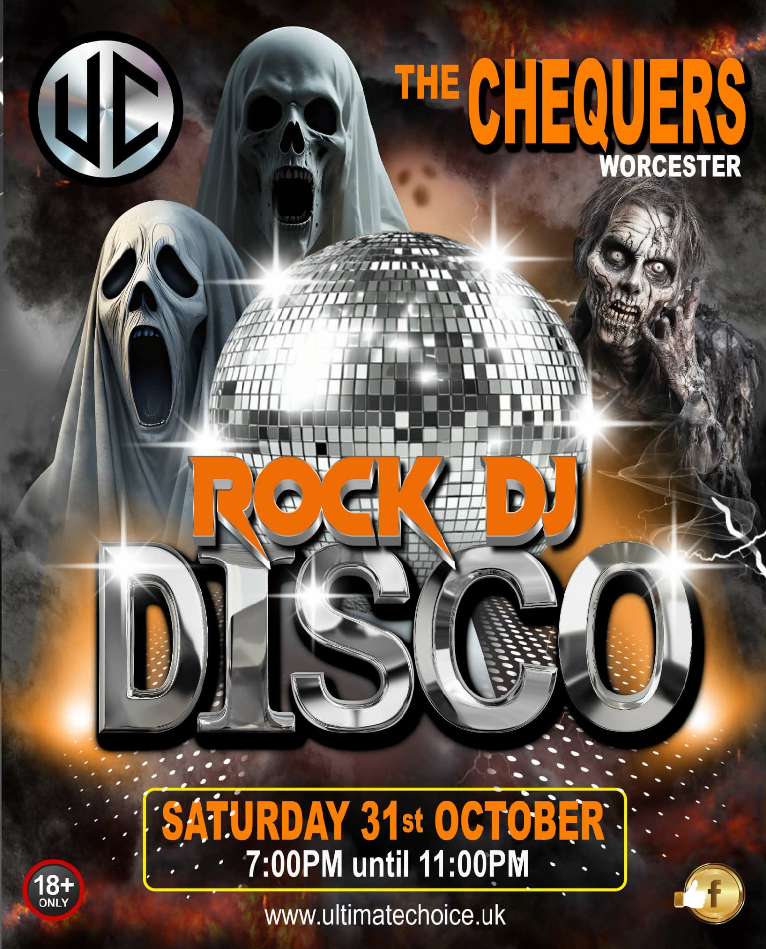 Rock DJ Halloween Disco — The Chequers