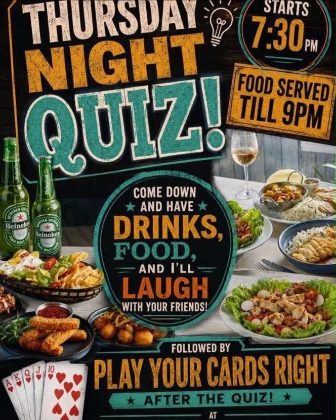 Thursday Night Quiz at The New Chequers — The New Chequers
