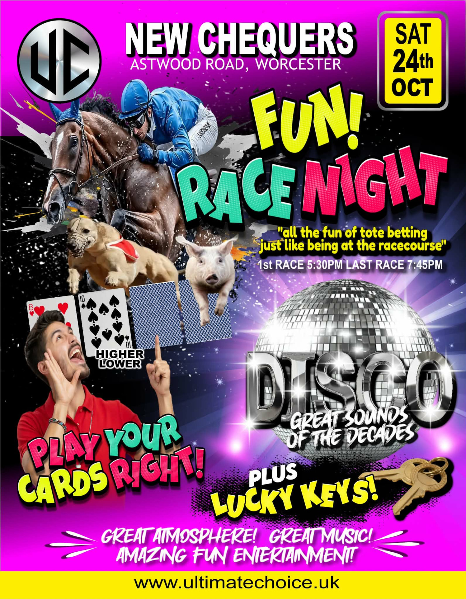 Fun Race Night at The New Chequers — The New Chequers